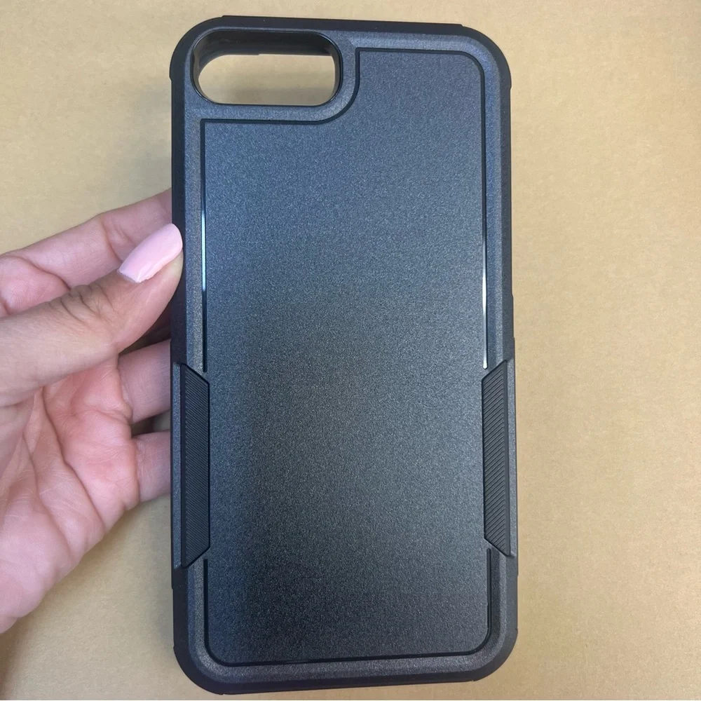 Black iPhone 8 Plus strong case #iphone8plus